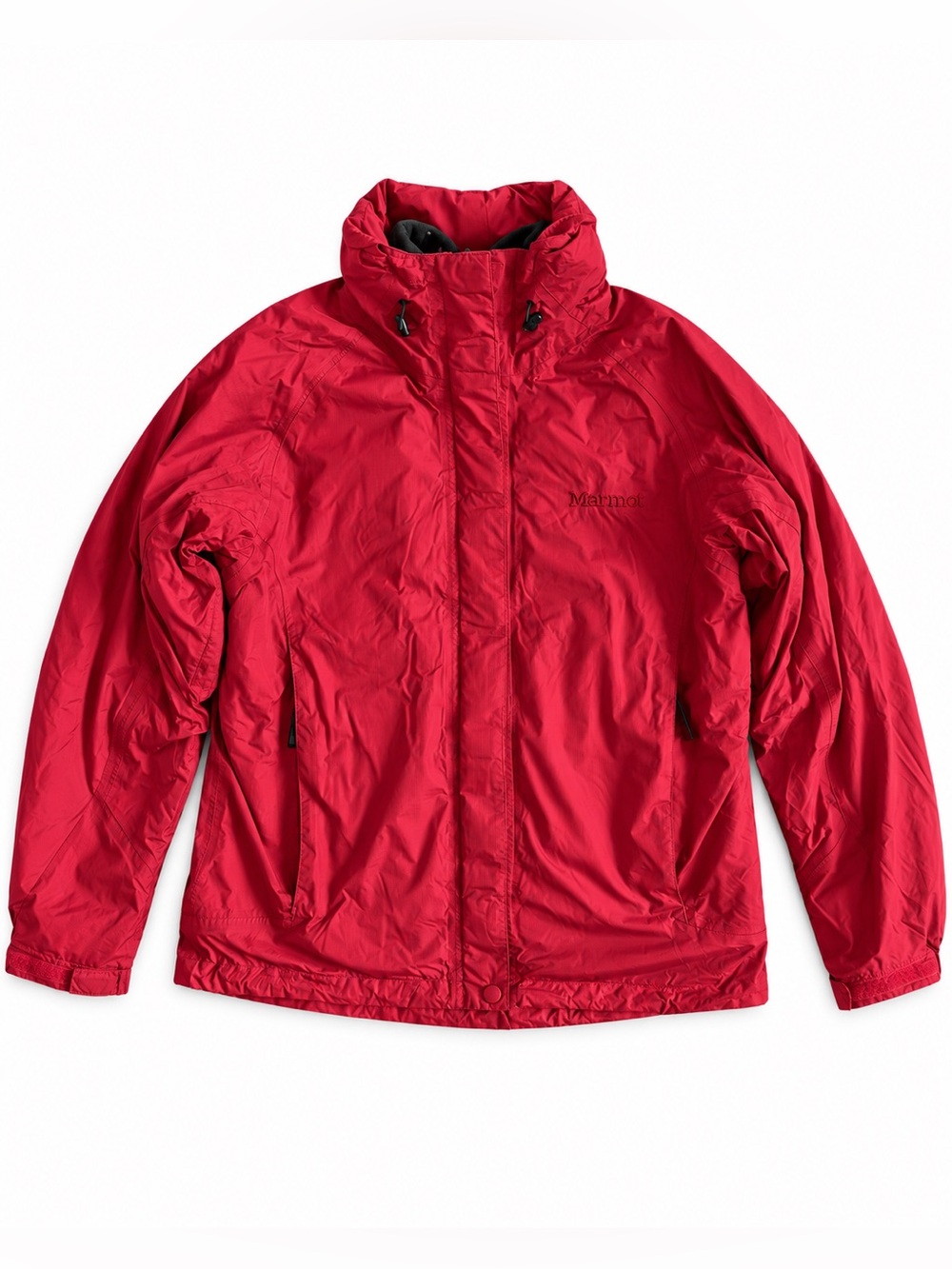 Marmot 3-in-1 Ski Jacket Waterproof Shell Fleece Liner Winter Coat Red Small